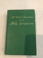 Vintage 1961 New World translation of the holy scriptures watch tower bible  picture