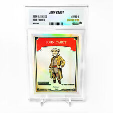 JOHN CABOT Card 2024 GleeBeeCo Holo Figures Slabbed Caricature #J2BD-L Only /25 picture