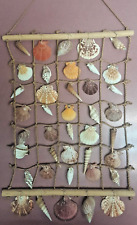 Fish Net & Seashells - Beach Nautical Tropical Themed Wall Hanging Art Decor picture