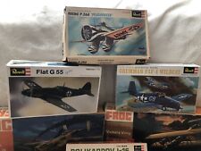Lot of 9 Vintage Revell, Froc, Monogram Model War Planes picture