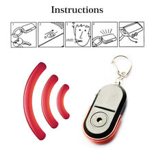 Wireless Anti-Lost Whistle Key Locator Keychain Finder with Alarm and LED Light picture