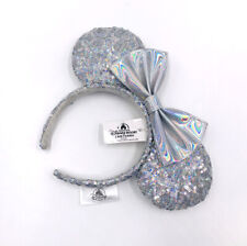 Mouse Magic Mirror Silver Cinderella 2020 Minnie Ears Disney Parks Headband picture