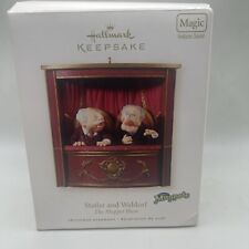 Hallmark Statler and Waldorf The Muppet Show 2008 Christmas Ornament Sound picture