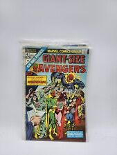 GIANT SIZE AVENGERS #4 Marvel 1975 Vision & Scarlet Witch Get Hitched FN+  picture