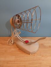 Vintage-BRETFORD- Sun & Heat Lamp Light Adjustable  W/ Wire Cage Model K picture