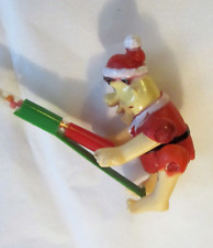 Fred Flintstone in Santa Outfit Tumbling Candy Topper 1995 HPB Bee International picture