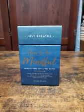 Just Breathe How To Be Mindful Challenge Box of 60 Cards Live Happy Healthy (F) picture