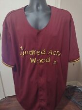 Vintage Disney Winnie The Pooh Shirt Mens 4X 4XL Jersey 1990s Baseball Red picture