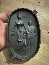 Ashtray Depression Speakeasy NSFW Patina Collector Man Cave Nude Cigarette GIFT picture