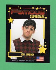 2005  Joel Madden  Famous Superstars Spanish Film Card  Rare  ..Must Read picture
