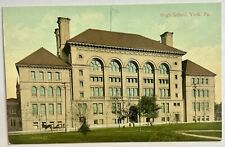 York Pennsylvania High School. Vintage Postcard picture