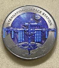NASA 2023 Fiji International Space Station Titanium Half Dollar Coin Mint: 1500 picture