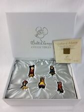 WDC Walt Disney Collectibles Mice Mickey Pewter Miniatures Figurines Set COA NEW picture