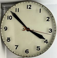 Vintage Lackner Wall Clock 15” Tested WORKS picture