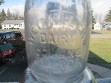 TREHP Milk Bottle Wetmiller Wetmiller's Dairy Collins Center NY ERIE COUNTY 1935 picture