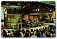 c1960 Visitors Universal Studios Airport Screen Test Theatre California Postcard picture