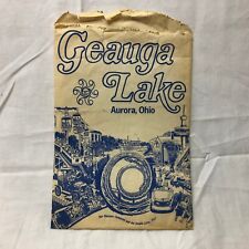 Vintage Geauga Lake Aurora Ohio Bag Advertising picture