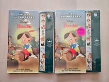 Vintage Two Disney Golden Sound Story Pinocchio Sealed . Read description. picture