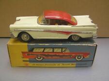 Joustra Serie Cadet 1958 Ford 2 Door Sedan tin friction toy made in France NMIB picture