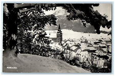 1956 Winter Scene Mariazell Styria Austria Vintage Posted RPPC Photo Postcard picture