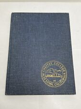 Vintage 1967 Chaffey College Argus Yearbook Alta Loma, California picture