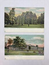 Vintage lot of 2 - 1910s Cornell University Ithaca New York NY Postcards picture