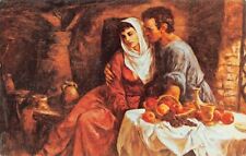 Ben-Hur and Esther MGM Movie Postcard of Beh Stahl Painting picture