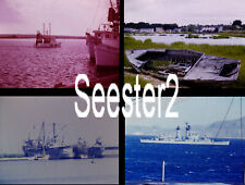 Vintage 1960s-80s Photo Slides 300+ Boats Ships Marine Fishing Navy Vessels 35mm picture