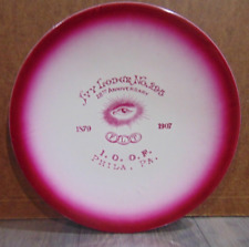 Antique 1879-1907 IVY Lodge No. 295 Philadelphia Pa Collector  Plate Odd Fellows picture
