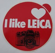 Promotional Stickers I Like Leica Camera Analog 70er Photography R3 Electronic picture