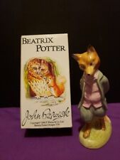 Vintage 1989 Royal Albert LTD Beatrix Potter Foxy Whiskered Gentleman 5