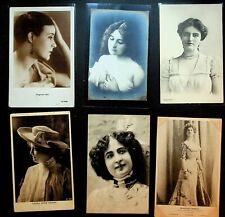 8 antique Movie Star RPPC post cards picture