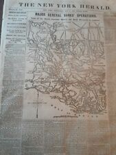Civil War Newspapers- CHANCELLORSVILLE: THE BATTLES ON THE RAPPAHANNOCK, SUPERB picture