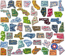 U.S. Premium State Map Magnet Set by Classic Magnets, 51-Piece Set picture