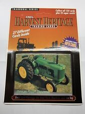 1994 ERTL Harvest Heritage Trading Card Pack 27 Sealed Tractors John Deere 1x picture