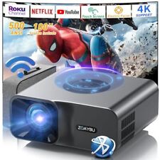 [Electric Focus] Projector with WiFi 6 and Bluetooth 5.2, 500 ANSI 4K Grey  picture