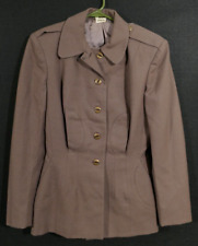 Korean War WAC Women's Army Corps Jacket Taupe Size 14LA Shade 121 Dated 1952 picture