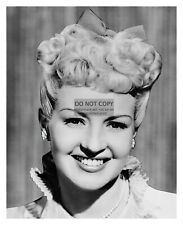 BETTY GRABLE CELEBRITY HOLLYWOOD ACTRESS ON BOB HOPE SPECIAL 1956 8X10 PHOTO picture