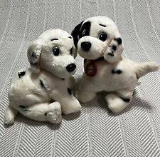 1991 Disney 101 Dalmatians Plush Puppy  Dogs Rolly and Patch picture