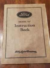 1929 Ford Model A Instruction Book Good Authentic Original Not Reprint picture