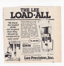 1977 LEE PRECISION LOAD ALL RELOADER small  PRINTED AD Original / n1 picture