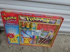 VINTAGE Pokemon 1999 Roseart MASTER Activity PACK picture