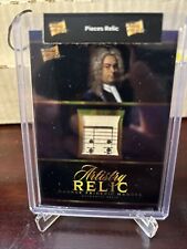 2023 Pieces of the Past George Frideric Handel Artistry Relic Purple Ice #6 A picture