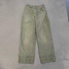 Vintage US Marine Corps Pants Trousers Mens Grene ~26-28 *READ* picture