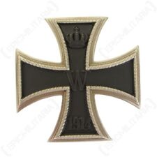 Repro WW1 German 1914 Iron Cross 1st Class Nickel Silver Combat Badge Award Army picture