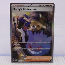 A7 Pokémon Card TCG SV Temporal Forces Morty's Conviction SIR 211/162 picture