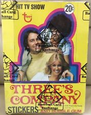 1978 Topps - Three's Company Unopened Sticker Box BBCE Authenticated picture