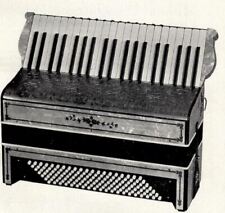 1920s GALLEAZZI PIANO ACCORDIONS HOHNER COLOMBO VINTAGE ADVERTISMENT 36-135 picture