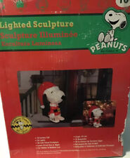 Snoopy 18 Inch Light Sculpture IN BOX picture