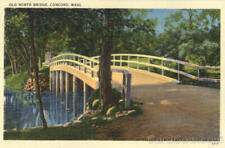 Concord,MA Old North Bridge Tichnor Middlesex County Massachusetts Postcard picture